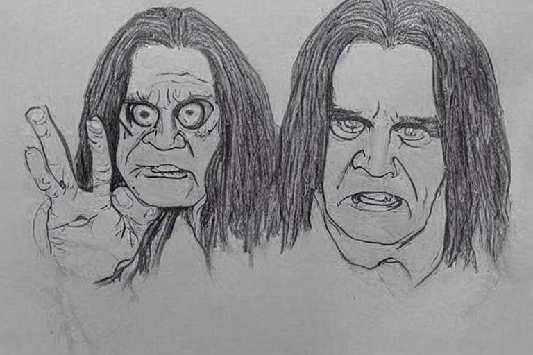 00072-drawing of Ozzy Osbourne getting caught in a.jpg